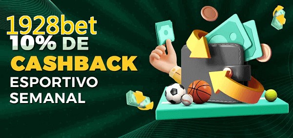 10% de bônus de cashback na 1928bet